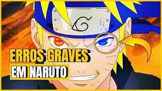 9 ERROS GRAVES EM NARUTO QUE VOCÊ NÃO PERCEBEU | CONFIRA OS MAIORES FUROS DE ROTEIRO!