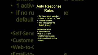 Auto Response Rules #darknightadmin