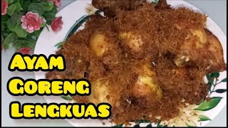 Resep Ayam Goreng Lengkuas, Garing & Gurih, bikin tambah nasi terus#ayamgoreng