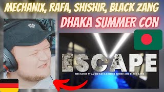 GERMAN Musician reacts | 🇧🇩 Mechanix X AvoidRafa X Shishir Ahmed X Black Zang | Dhaka Summer Con