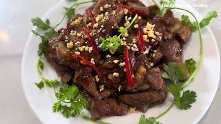 Vietnam Mama Cooking / thịt nạc dăm chiên sốt mật ong thơm ngon mền ngọt