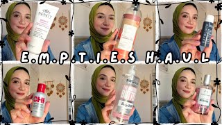 منتجات خلصتها خلال شهر اكتوبر و رأيي فيها - Empties haul