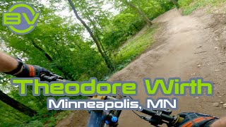 Bike park berms on a city trail?