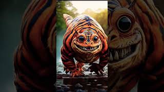 Tiger and frog ai animation#tiger #frog #trendingshorts #viralshorts #newshorts #