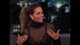 Halle Berry sexy in see through!  VIDEO LOOP!