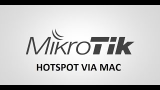 hotspot autenticando via mac Mikrotik par1