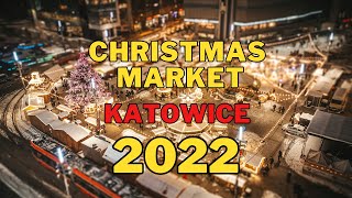 Christmas market in Katowice Poland 2022