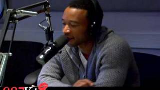 98.7 Kiss fm Midday Cafe with John Legend part 2