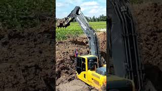 👆 Excavator Matador Shantui Stuck In Deep Mud Part 39