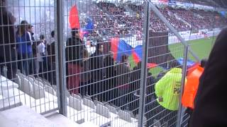 Stade de Reims-Lyon, 19/01/2014, parcage Lyonnais