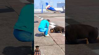 GTA V : Dogs teach us love in its purest form Part-11. 🥹|#shorts