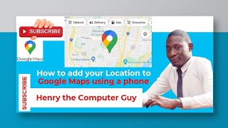 How to add your location to Google maps