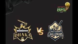 Ministar Dhaka Vs Chattogram Challengers