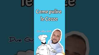 Come pulire le Cozze 🦪🚿 di Marco Rapo #duegiridolio #marcorapo #shorts #cozze #tutorial #food