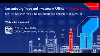 Webinaire inaugural du LTIO-Casablanca: mot d'ouverture - 10 novembre 2020