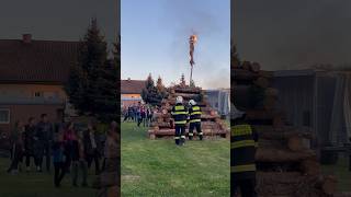 Czech Tradition:Burning the Witches #czech #tradition #witches