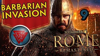 DEATH IN BATTLE!! Total War Rome Remastered - Barbarian Invasion: Alemanni Campaign #9