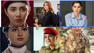 pakistani actresses as lady army||beautiful looks||6 sep special #youtuber#pakarmy#pakistanidrama