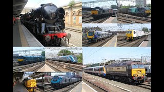 Trains at Crewe 04/07/19