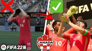 TRANSFORMEI O CANADA NA *MELHOR SELEÇÃO* DO MUNDO! | FIFA Experimento