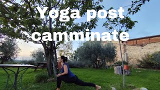 YOGA Post Camminate