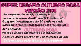 DESAFIO OUTUBRO ROSA YOUTUBE