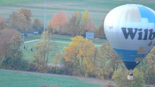 Ballon im Herbst - 2 Minuten Flug mit Landung