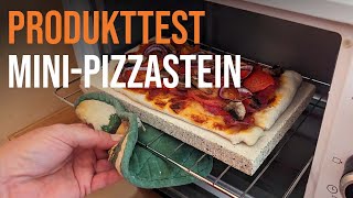 Test: Pizzastein aus Schamotte für den Minibackofen | Produkttest von Mike