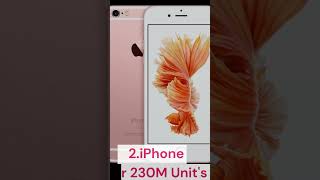 Top5 most sold phones of all time.#shortvideo #trending #top5 #shortsvideo #shorts #phones #iphone