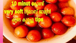 Easy Gulab Jamun | ഈസി ആയിട്ട് ഗുലാബ് ജാമുൻ ഇങ്ങനെ ഉണ്ടാക്കി നോക്കൂ | Instant Gulab Jamun Recipe