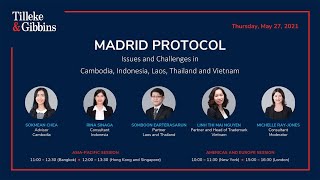 [EN] Madrid Protocol: Issues and Challenges in Cambodia, Indonesia, Laos, Thailand and Vietnam