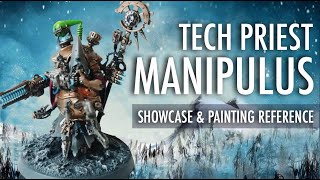 Warhammer 40K Tech Priest Manipulus Adeptus Mechanicus Ad Mech Showcase Painting Reference Phobos