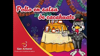 Pollos San Antonio; Pollo en salsa de Cacahuete