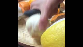 How to make candied citrus peels - Làm mứt vỏ cam & vỏ chanh