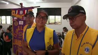 Club de Leones de Jarabacoa realiza Dia de Plaza.