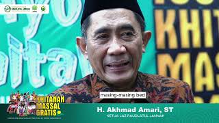 Video Highlight Liputan Program Khitanan Massal Gratis LAZ Raudlatul Jannah Sidoarjo (6 Juli 2024)