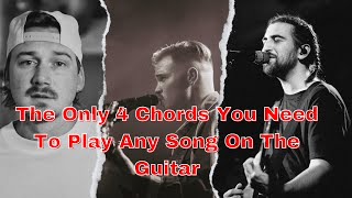 With These 4 Beginner Guitar Chords You Can Play ANY SONG (The Only Guitar Lesson You Need)