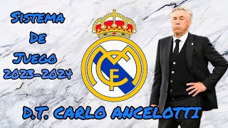 Cómo juega el Real Madrid de Carlo Ancelotti 🇪🇸 (2023-2024)