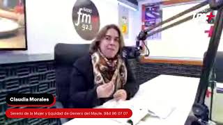 En FM+ Conversamos con Claudia Morales Seremi de la Mujer y Equidad de Genero.