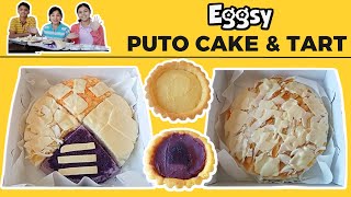 Sulit sa sarap na PUTO CAKE at EGG TART sa Calamba, Laguna | Eggsy | Food Hug: The Fam Vlog