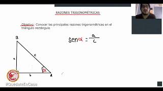 RAZONES TRIGONOMÉTRICAS - MATEMÁTICAS IIº MEDIO