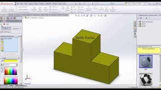 34 - Solidworks 2013 Eğitim - İnsert compenent ve mouse kullanımı (montaj -1)