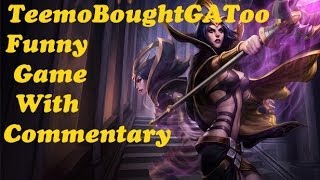 League of Legends Funny Game With Commentary