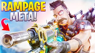 RAMPAGE IS THE BEST WEAPON - Just Apex Legends WTF & Funny Moments #82