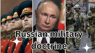 Military Doctrine of the Russian Federation #trending #news #youtube