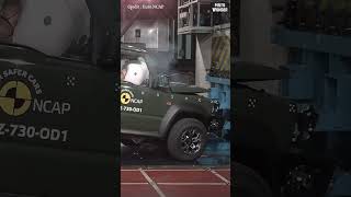 Maruti Suzuki Jimny 4x4 NCAP Crash Test #shorts #trending #ncap #jimny #crashtest #viralvideo #reels