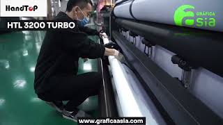 🎥 ¡Velocidad y calidad sin precedentes con la Impresora UV LED HTL3200 Turbo! 🚀🖨️