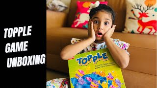 How To Play Topple & Unboxing || Smile With Honey