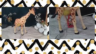 Birth baby Giraffe