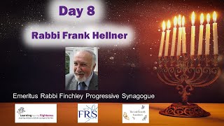 Eight rabbis and their Chanukiot - Day 8 Rabbi Frank Hellner